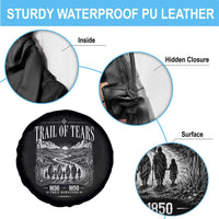 Cherokee History Native American Vintage Gift Spare Tire Cover They Survived Trail Of Tears