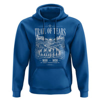 Cherokee History Native American Vintage Gift Hoodie They Survived Trail Of Tears