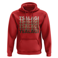 Cherokee Tsalagi Heritage Pride Stacked Typography Hoodie