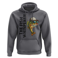 Funny The Fish Whisperer Fishing Hoodie Angler Lover Gift