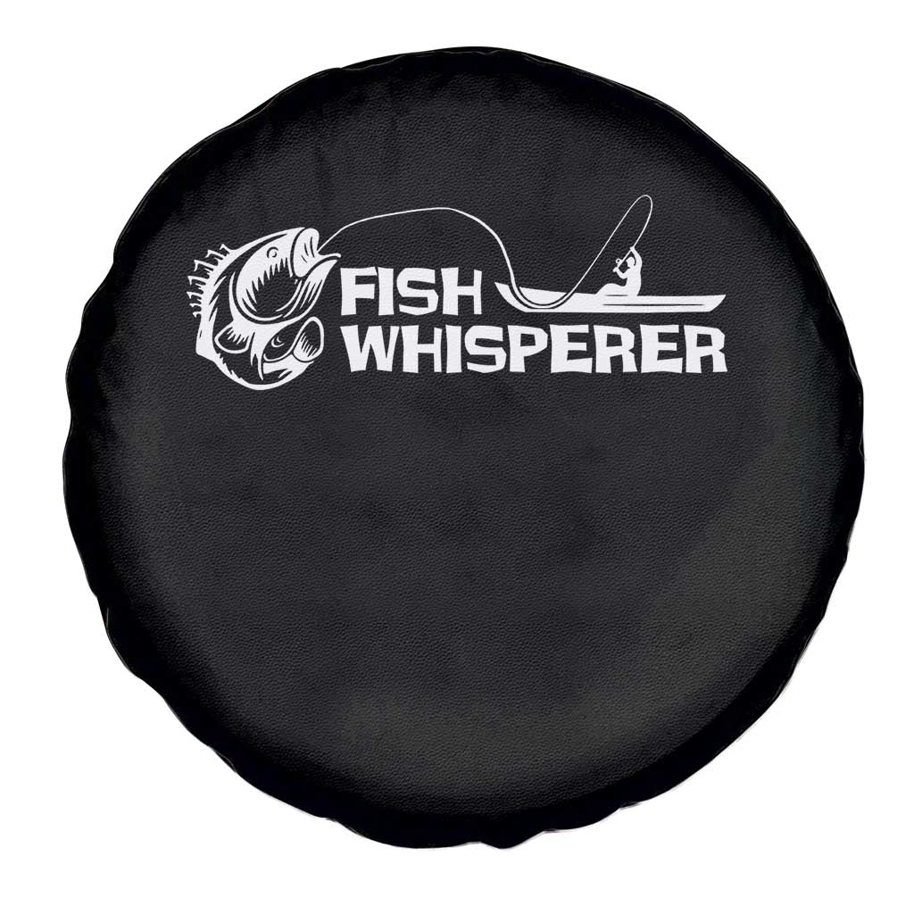 The Fish Whisperer Spare Tire Cover Funny Fishing Gift - Wonder Print Shop