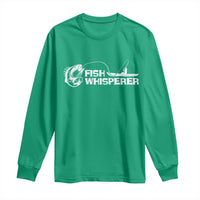 The Fish Whisperer Long Sleeve Shirt Funny Fishing Gift - Wonder Print Shop