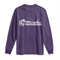 The Fish Whisperer Long Sleeve Shirt Funny Fishing Gift - Wonder Print Shop