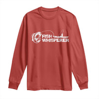 The Fish Whisperer Long Sleeve Shirt Funny Fishing Gift - Wonder Print Shop