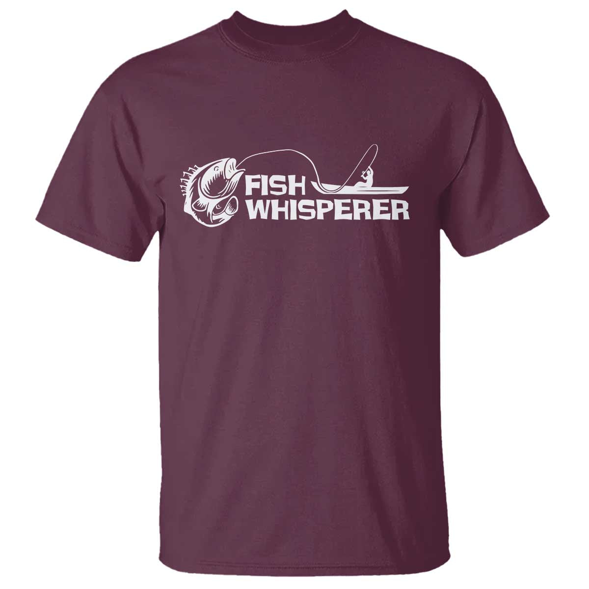 The Fish Whisperer T Shirt Funny Fishing Gift - Wonder Print Shop