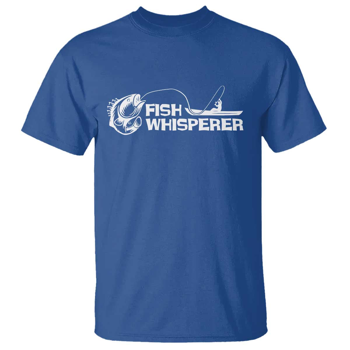 The Fish Whisperer T Shirt Funny Fishing Gift - Wonder Print Shop