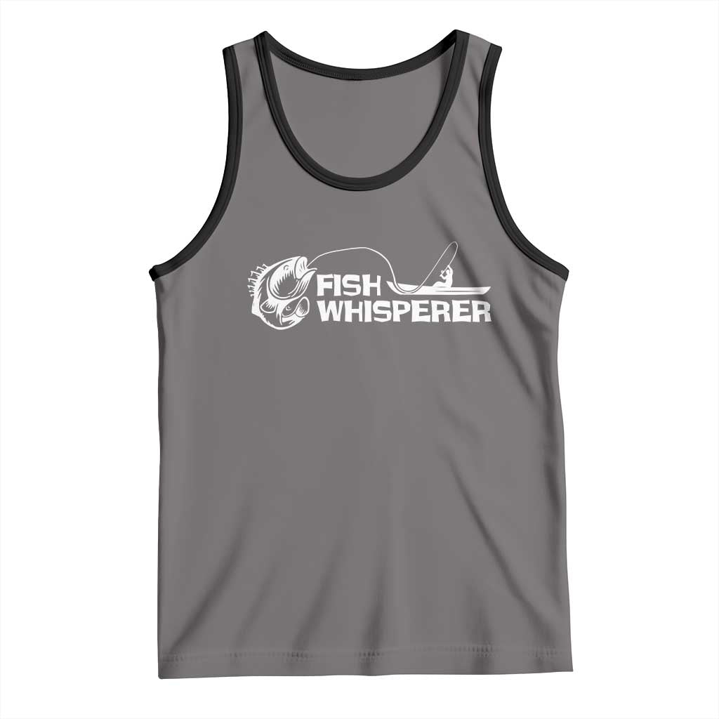 The Fish Whisperer Tank Top Funny Fishing Gift - Wonder Print Shop