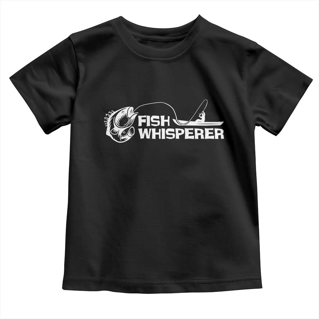 The Fish Whisperer Toddler T Shirt Funny Fishing Gift - Wonder Print Shop