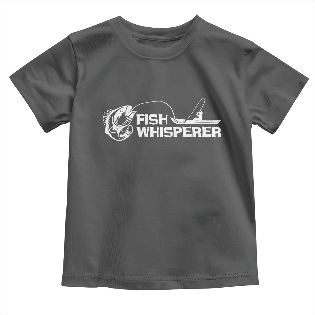 The Fish Whisperer Toddler T Shirt Funny Fishing Gift - Wonder Print Shop