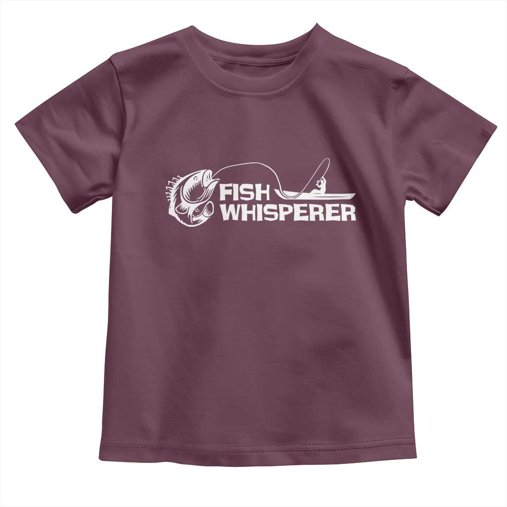 The Fish Whisperer Toddler T Shirt Funny Fishing Gift - Wonder Print Shop