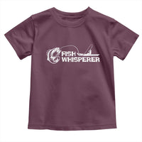 The Fish Whisperer Toddler T Shirt Funny Fishing Gift - Wonder Print Shop