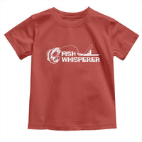 The Fish Whisperer Toddler T Shirt Funny Fishing Gift - Wonder Print Shop