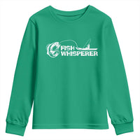 The Fish Whisperer Youth Sweatshirt Funny Fishing Gift - Wonder Print Shop