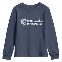 The Fish Whisperer Youth Sweatshirt Funny Fishing Gift - Wonder Print Shop