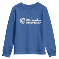 The Fish Whisperer Youth Sweatshirt Funny Fishing Gift - Wonder Print Shop