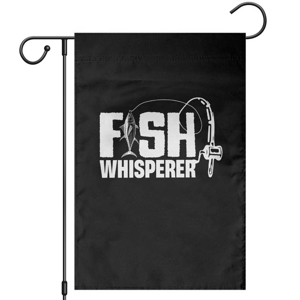 The Fish Whisperer Garden Flag Fish Lover Humor - Wonder Print Shop