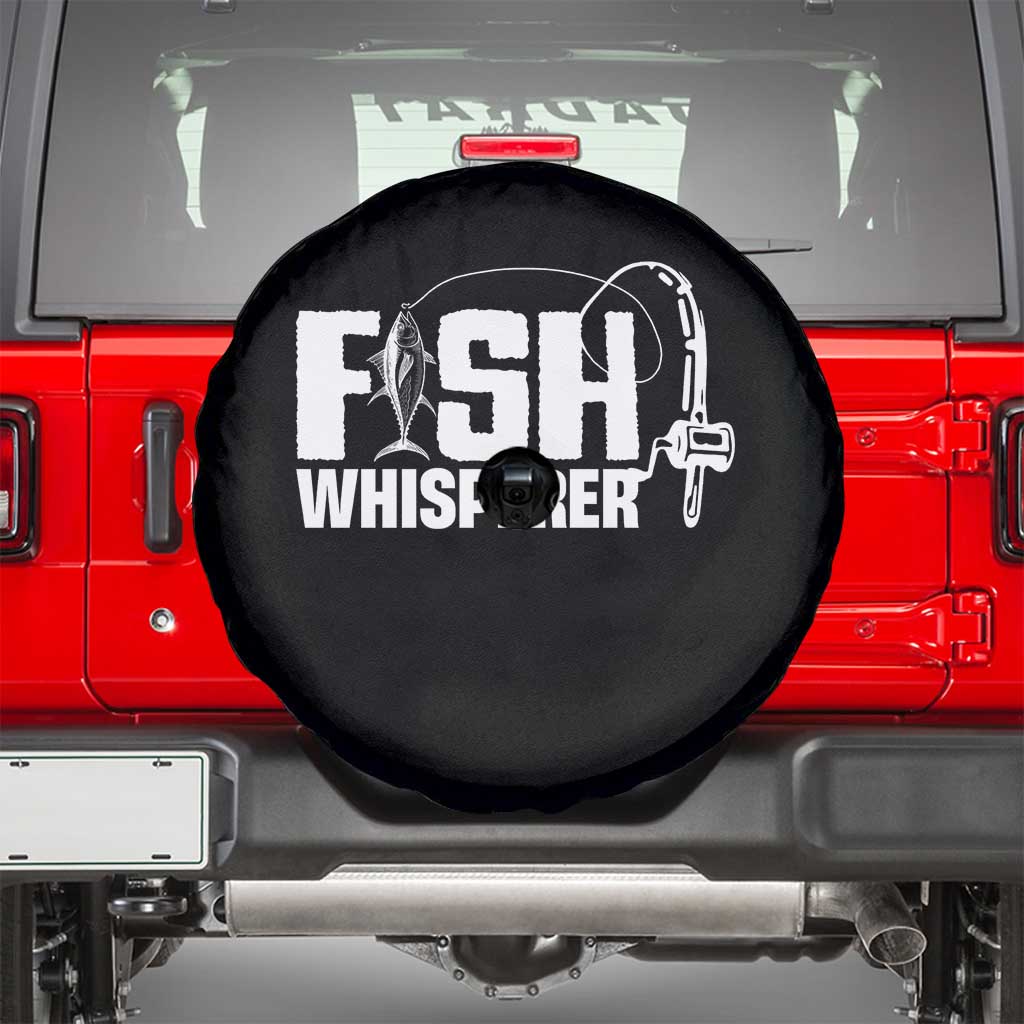 The Fish Whisperer Spare Tire Cover Fish Lover Humor - Wonder Print Shop
