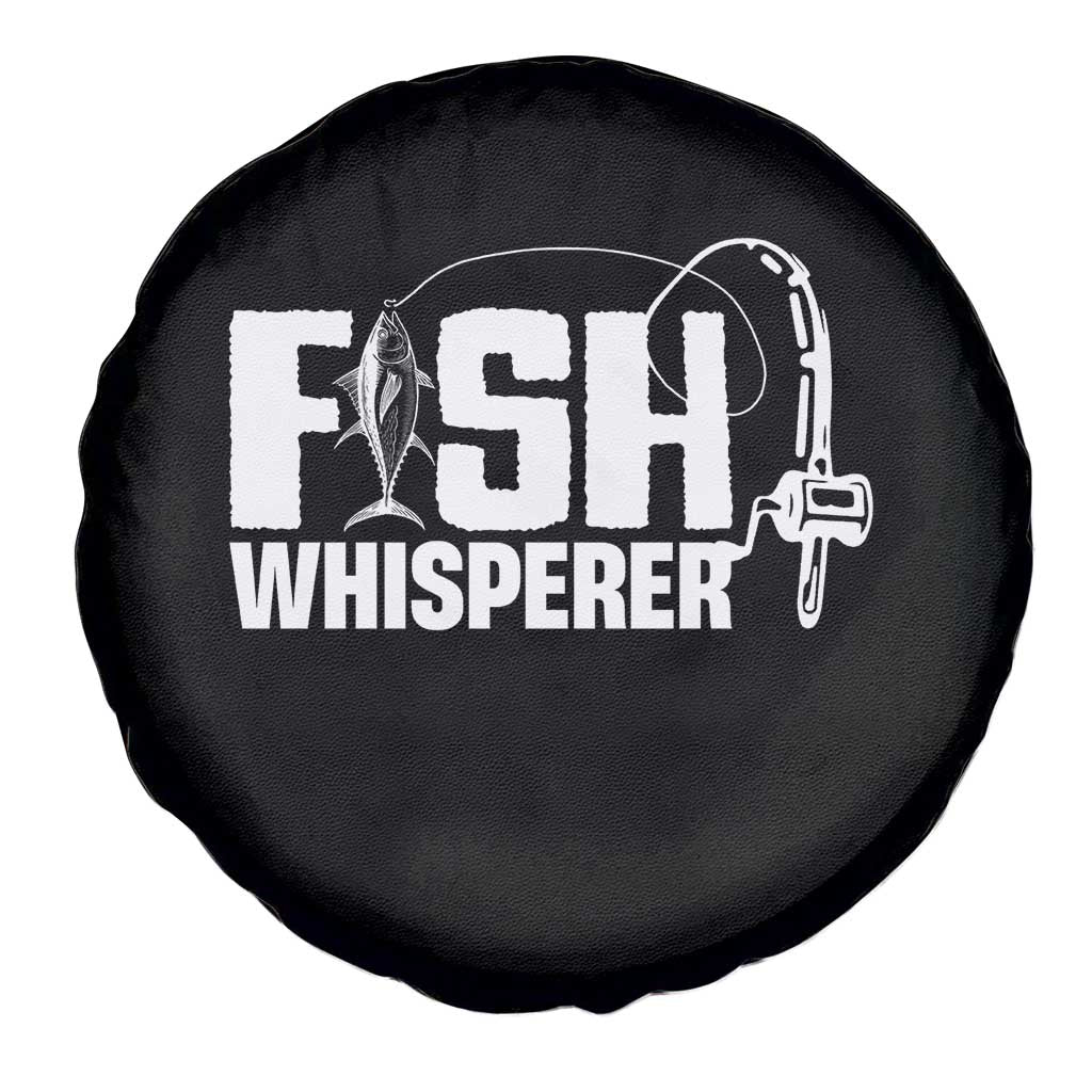 The Fish Whisperer Spare Tire Cover Fish Lover Humor - Wonder Print Shop