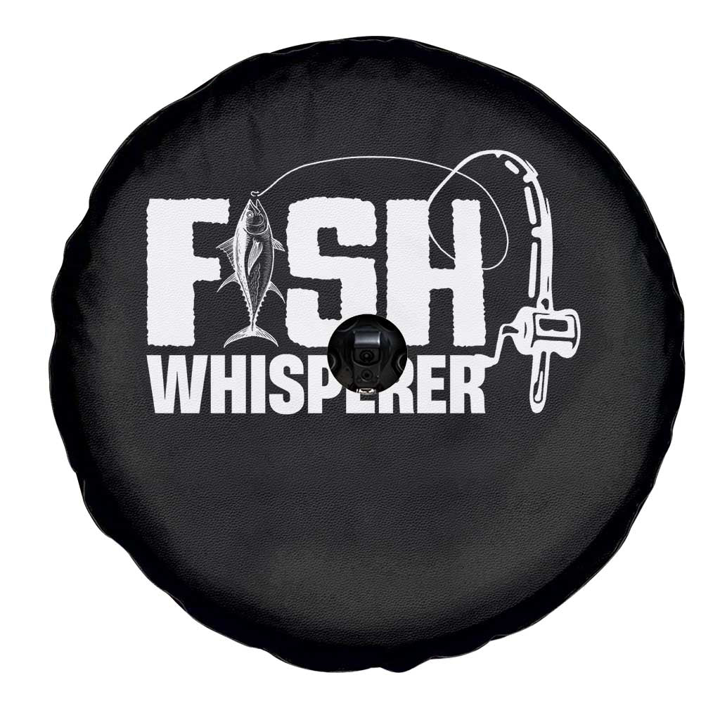 The Fish Whisperer Spare Tire Cover Fish Lover Humor - Wonder Print Shop