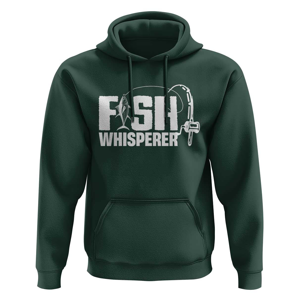 The Fish Whisperer Hoodie Fish Lover Humor - Wonder Print Shop