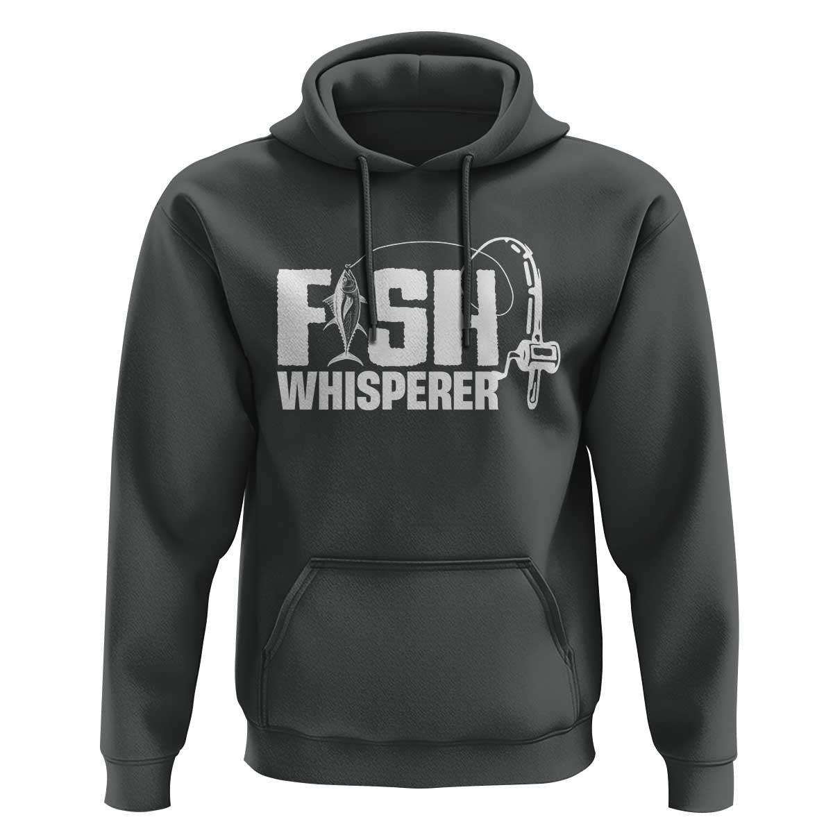 The Fish Whisperer Hoodie Fish Lover Humor - Wonder Print Shop
