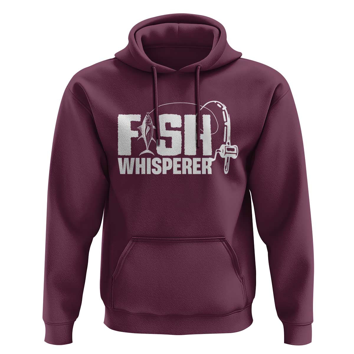 The Fish Whisperer Hoodie Fish Lover Humor - Wonder Print Shop