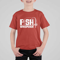 The Fish Whisperer T Shirt For Kid Fish Lover Humor - Wonder Print Shop