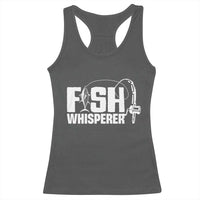 The Fish Whisperer Racerback Tank Top Fish Lover Humor - Wonder Print Shop