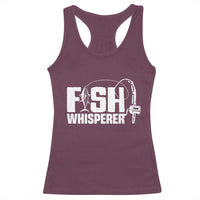 The Fish Whisperer Racerback Tank Top Fish Lover Humor - Wonder Print Shop