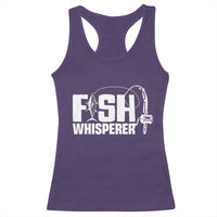 The Fish Whisperer Racerback Tank Top Fish Lover Humor - Wonder Print Shop
