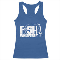 The Fish Whisperer Racerback Tank Top Fish Lover Humor - Wonder Print Shop