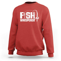The Fish Whisperer Sweatshirt Fish Lover Humor - Wonder Print Shop