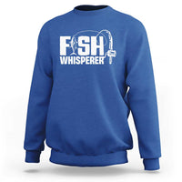 The Fish Whisperer Sweatshirt Fish Lover Humor - Wonder Print Shop