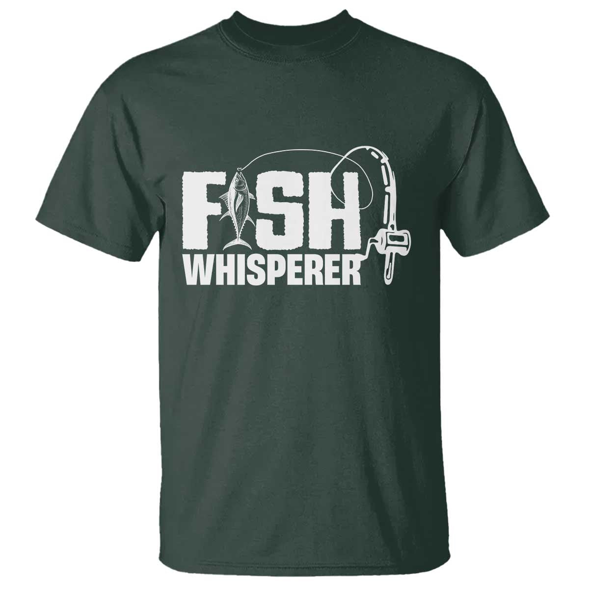 The Fish Whisperer T Shirt Fish Lover Humor - Wonder Print Shop