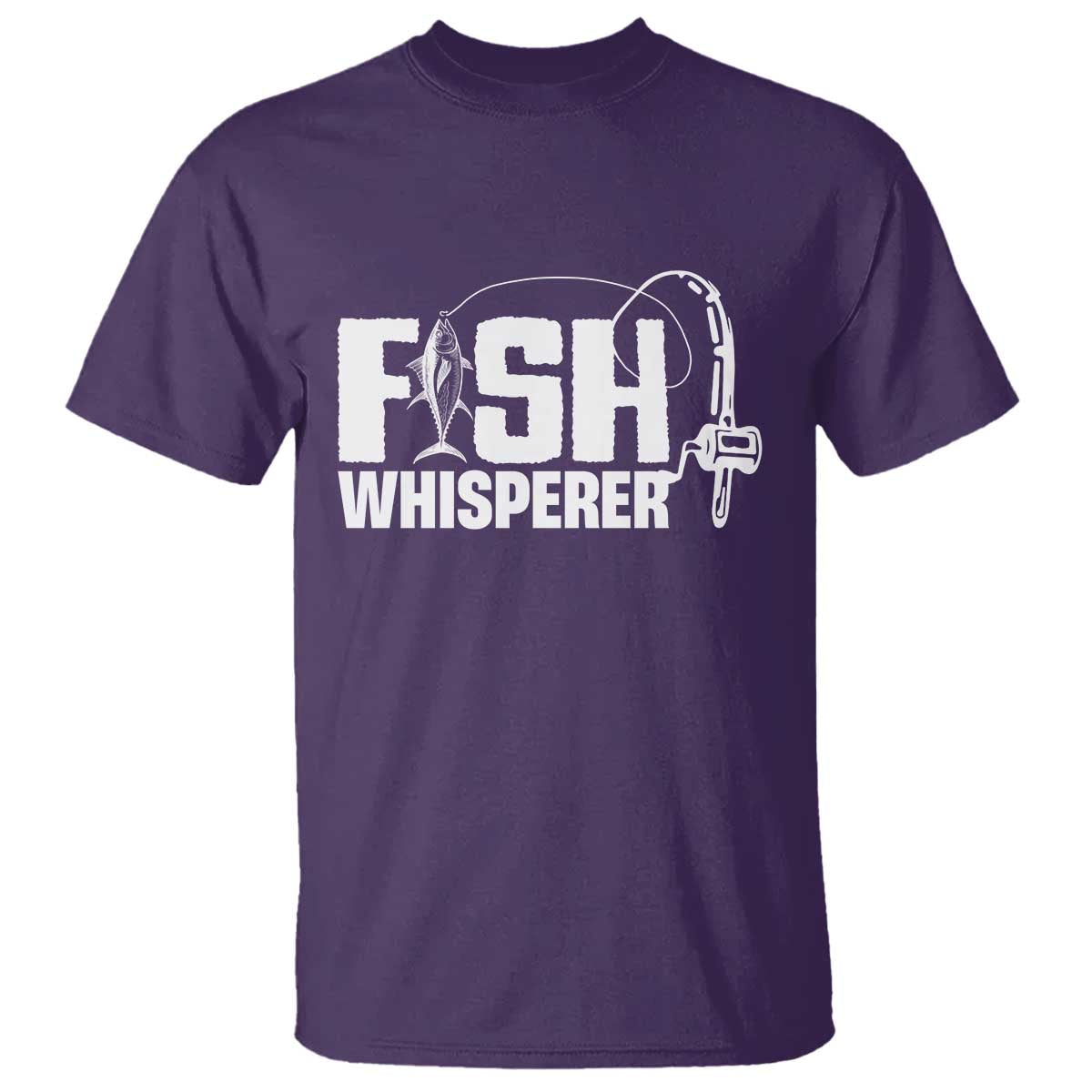 The Fish Whisperer T Shirt Fish Lover Humor - Wonder Print Shop