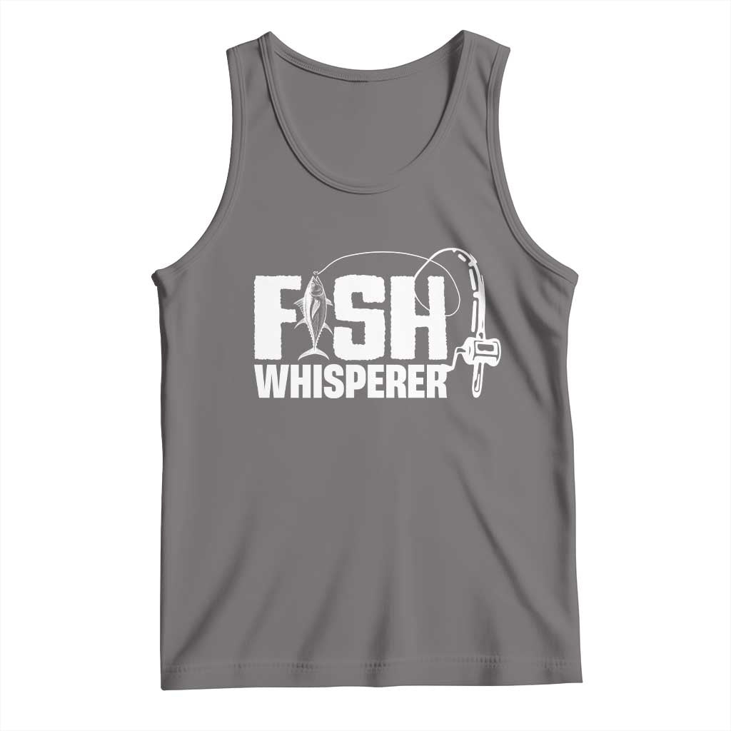 The Fish Whisperer Tank Top Fish Lover Humor - Wonder Print Shop