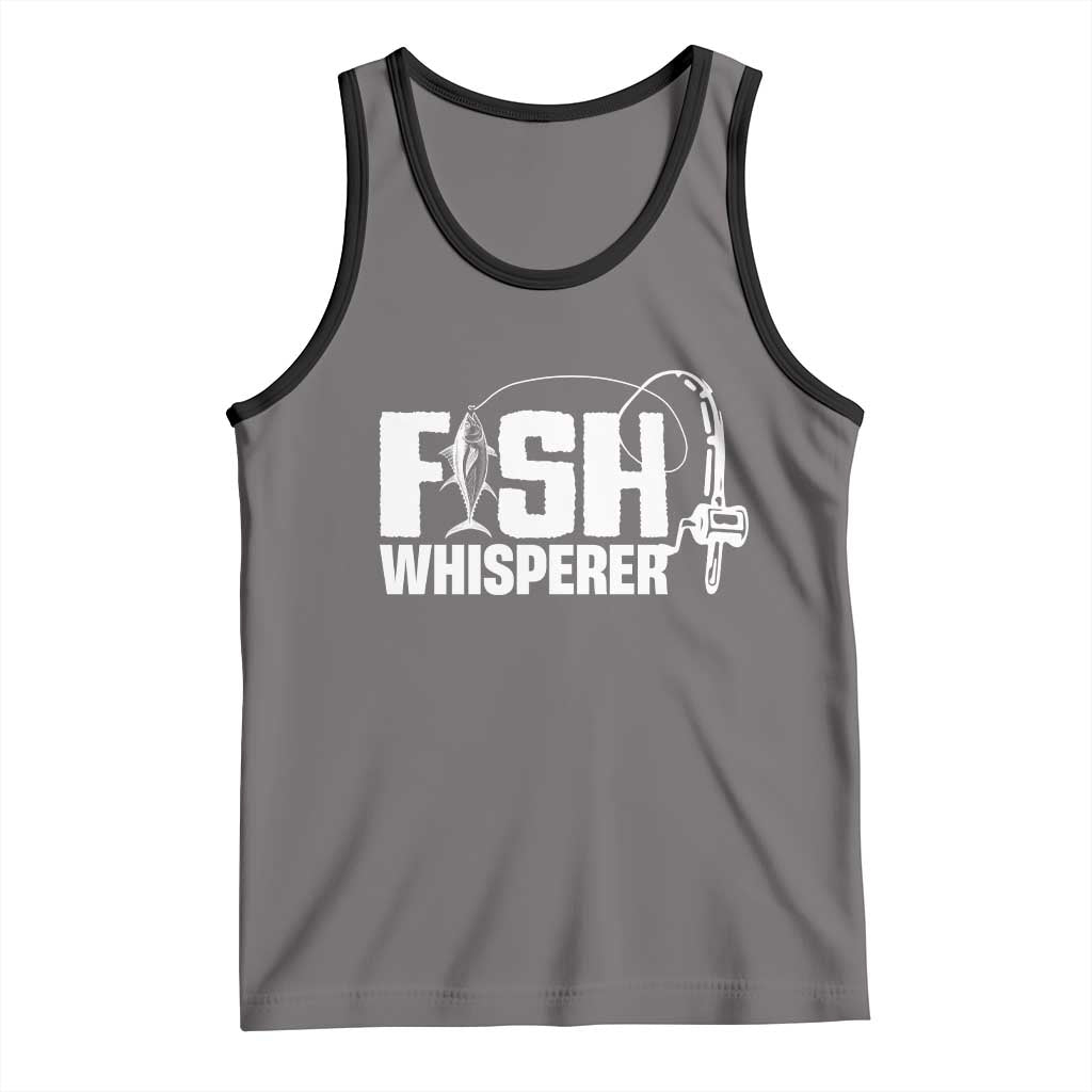 The Fish Whisperer Tank Top Fish Lover Humor - Wonder Print Shop