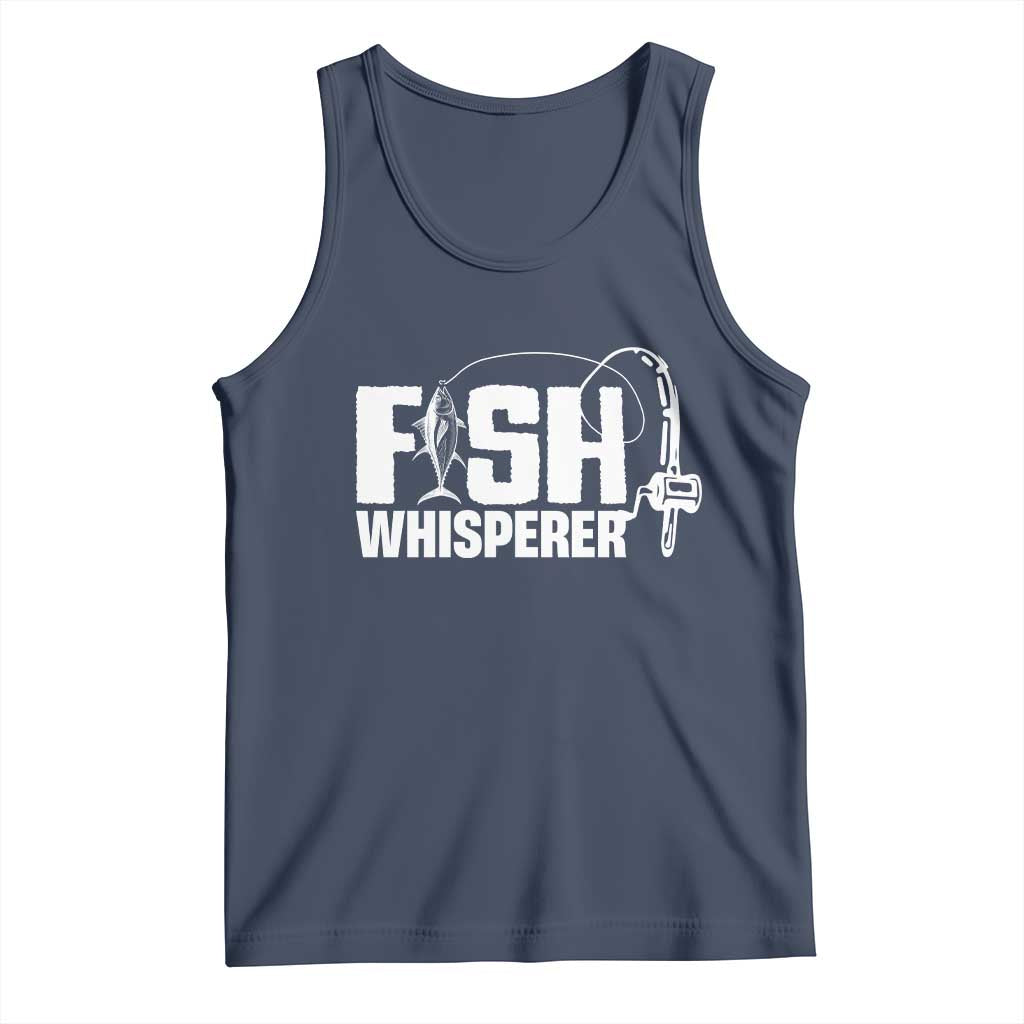 The Fish Whisperer Tank Top Fish Lover Humor - Wonder Print Shop