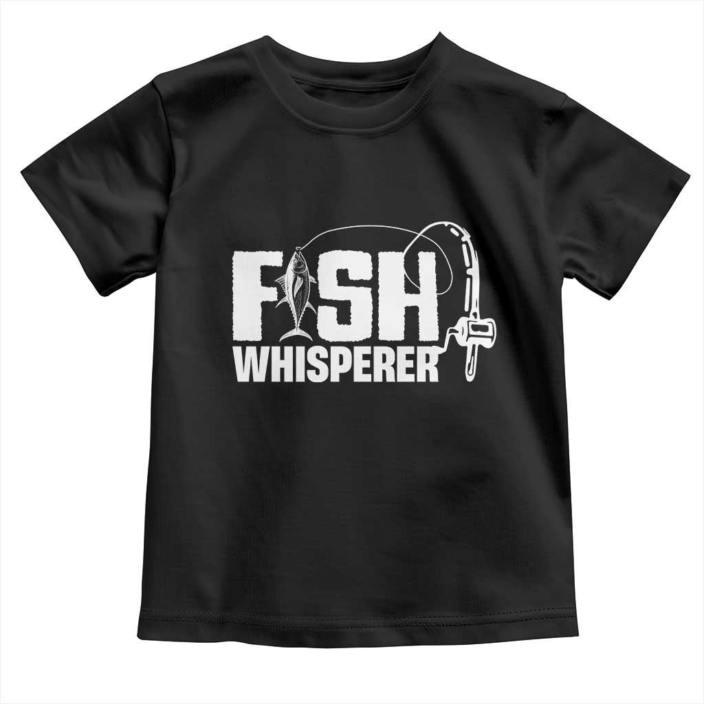The Fish Whisperer Toddler T Shirt Fish Lover Humor - Wonder Print Shop