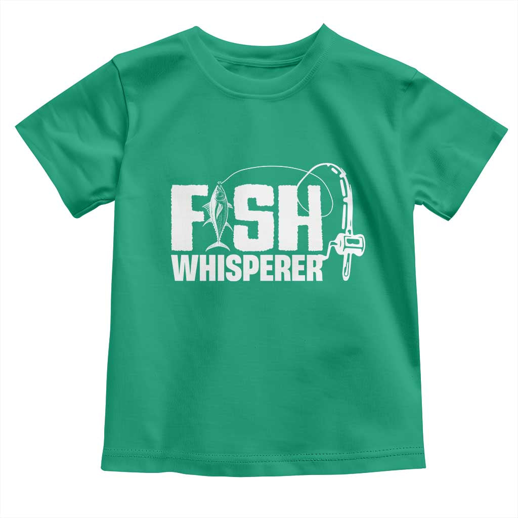 The Fish Whisperer Toddler T Shirt Fish Lover Humor - Wonder Print Shop