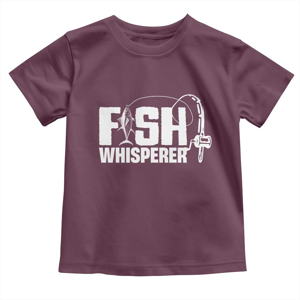 The Fish Whisperer Toddler T Shirt Fish Lover Humor - Wonder Print Shop