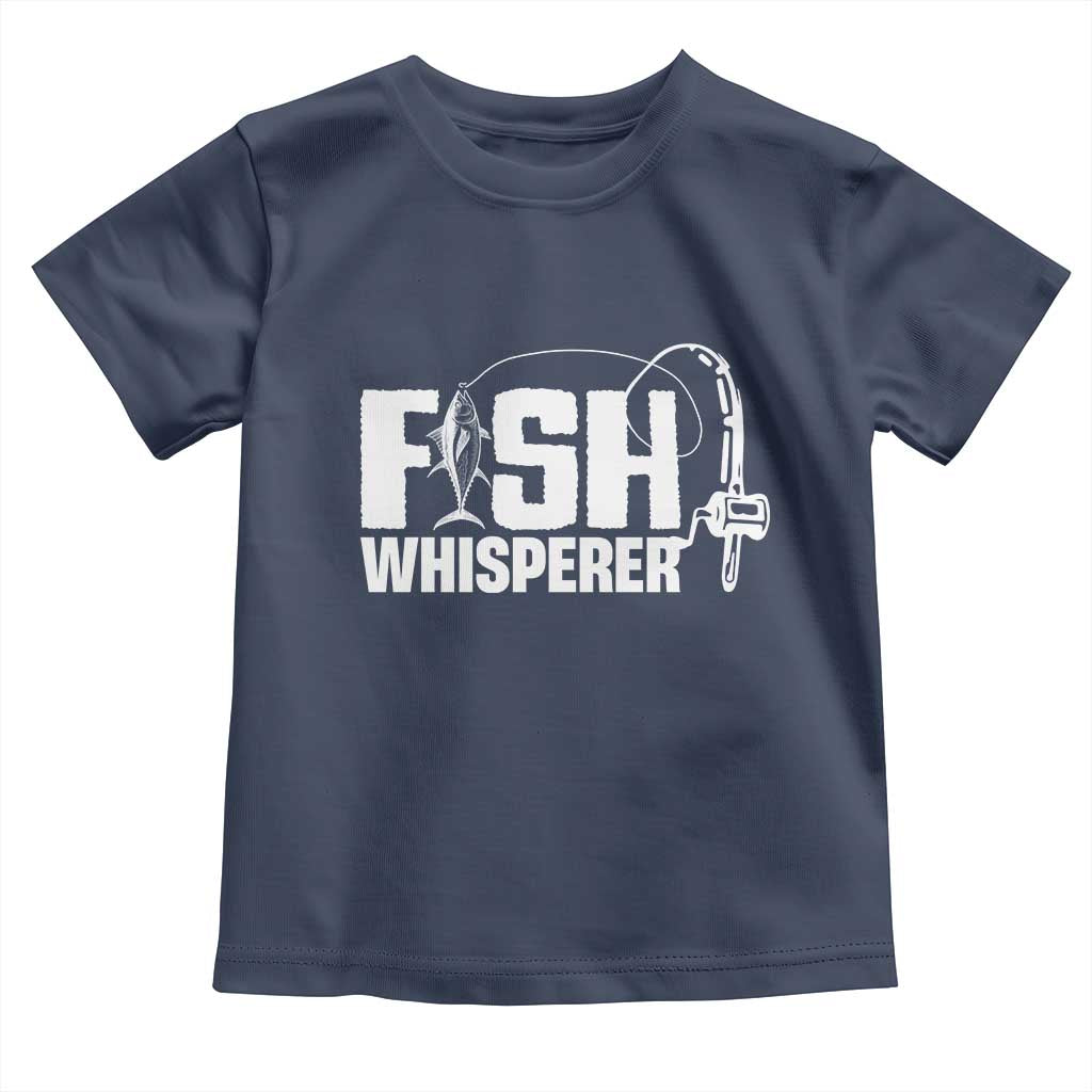 The Fish Whisperer Toddler T Shirt Fish Lover Humor - Wonder Print Shop