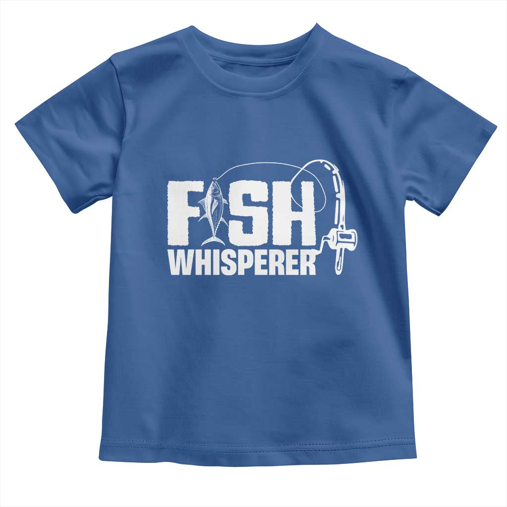 The Fish Whisperer Toddler T Shirt Fish Lover Humor - Wonder Print Shop