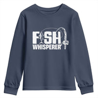 The Fish Whisperer Youth Sweatshirt Fish Lover Humor - Wonder Print Shop
