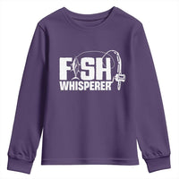 The Fish Whisperer Youth Sweatshirt Fish Lover Humor - Wonder Print Shop