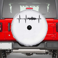 Fish And Forest Fishing Lover Heartbeat Gift Spare Tire Cover - Wonder Print Shop