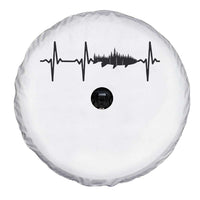 Fish And Forest Fishing Lover Heartbeat Gift Spare Tire Cover - Wonder Print Shop