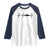 Fish And Forest Fishing Lover Heartbeat Gift Raglan Shirt - Wonder Print Shop
