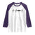 Fish And Forest Fishing Lover Heartbeat Gift Raglan Shirt - Wonder Print Shop