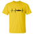 Fish And Forest Fishing Lover Heartbeat Gift T Shirt - Wonder Print Shop